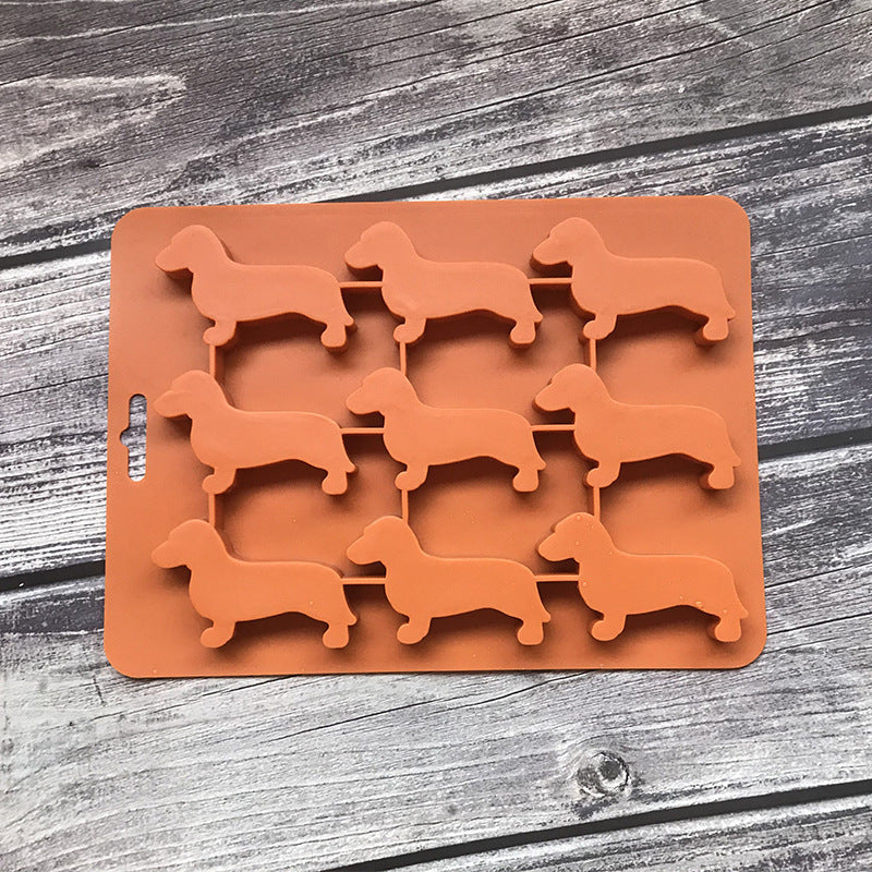 Dacshund Silicone Ice Mould