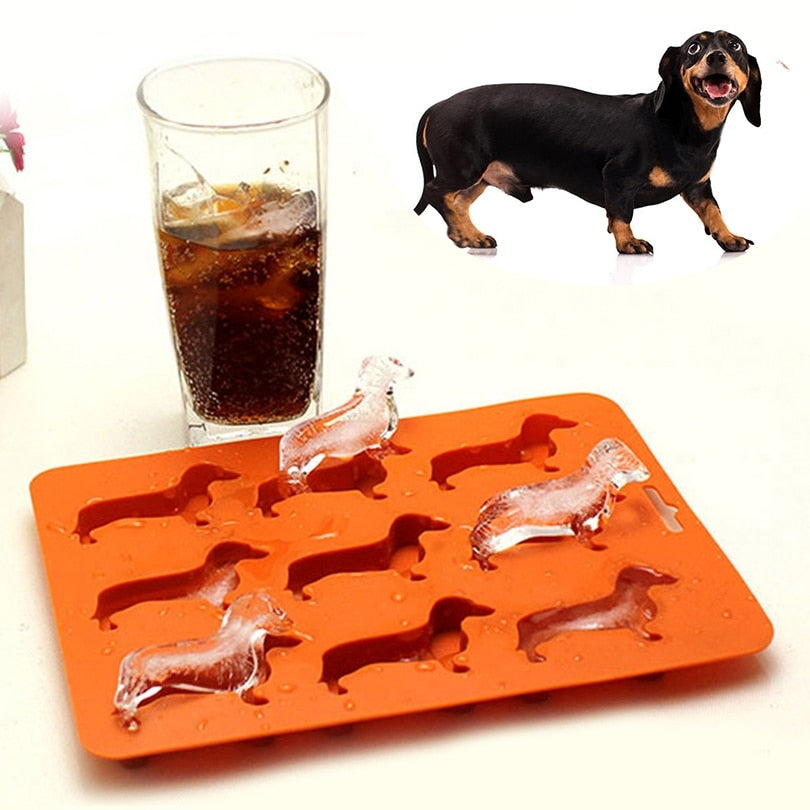 Dacshund Silicone Ice Mould