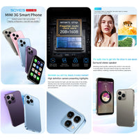 SOYES XS15 Blue 3G Mini Smartphone