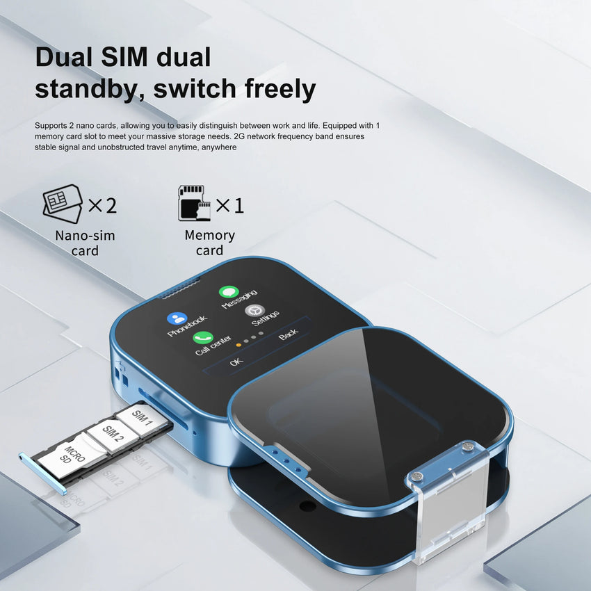 2025 NEW SERVO i19 Rotate Small Touch Screen Phone