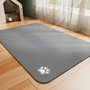 Pet Feeding Mat, Absorbent Quick Dry for Messy Drinkers