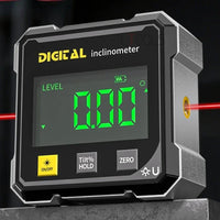 Four Sided Magnetic Electronic Level With Two-way Laser