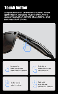 Xiaomi 4KHD AI Smart Glasses GPT Translation and Music