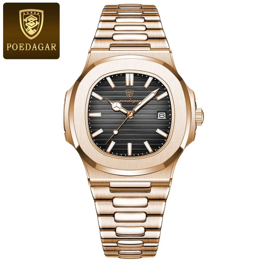 POEDAGAR Luxury Man Wristwatch