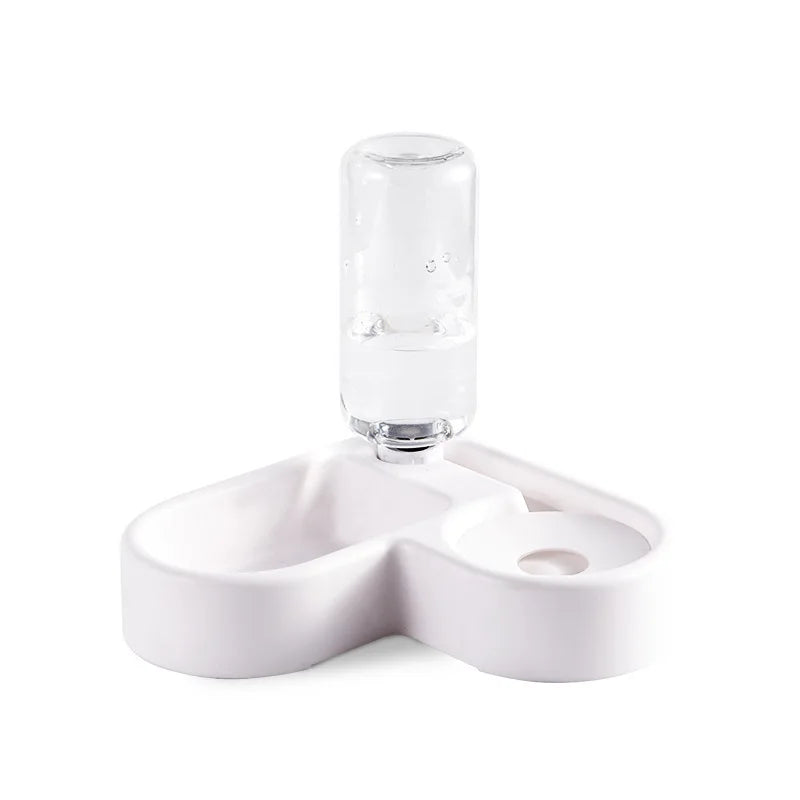 Double Dog and Cat Food Bowl Set