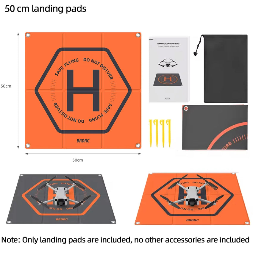 Drone Foldable Landing Pads