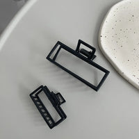 Women New Black Small Metal Claw Clips
