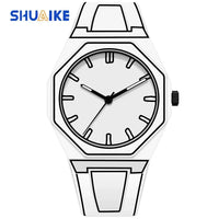 Mens Blackout Waterproof Watch