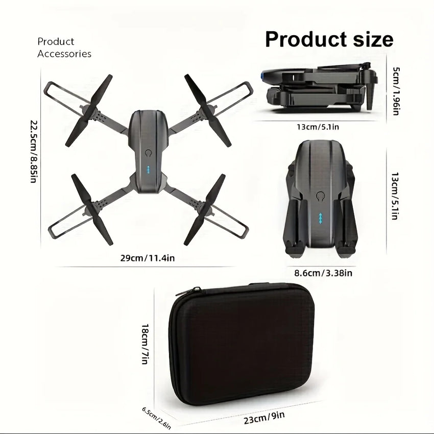 E99 drone is equipped with dual cameras 