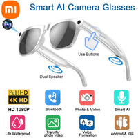 Xiaomi 4KHD AI Smart Glasses GPT Translation and Music