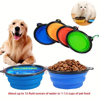 portable Dog And Cat Feeding/Water Bowl