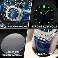 POEDAGAR Luxury Man Wristwatch