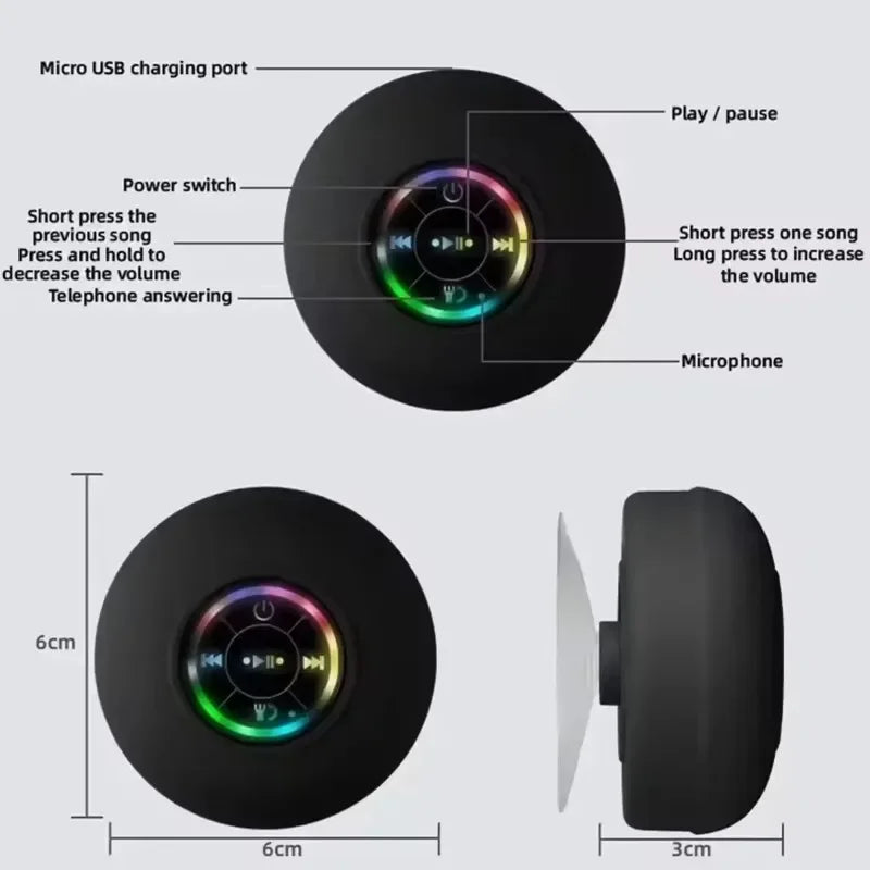2025 New waterproof Mini Bluetooth speaker