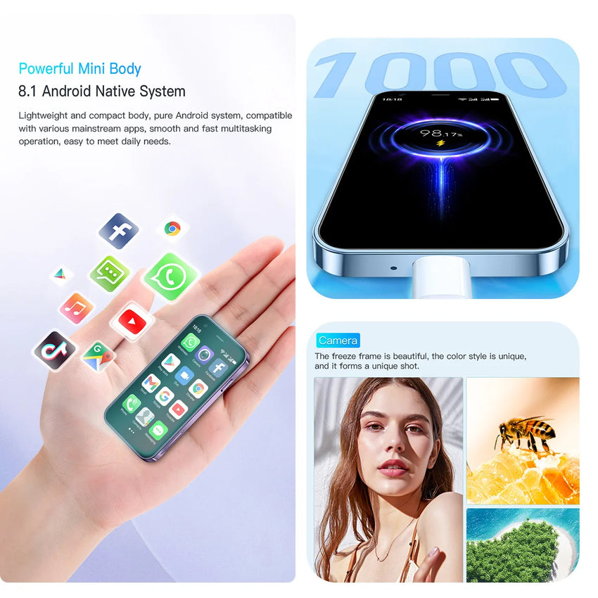 SOYES XS15 Blue 3G Mini Smartphone