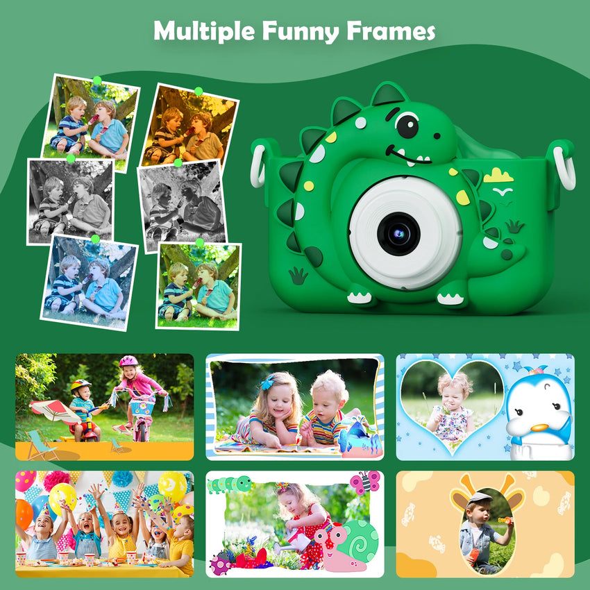 Kids Digital Dinosaur Camera with 32G Card