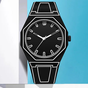 Mens Blackout Waterproof Watch