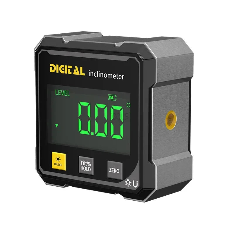 Four Sided Magnetic Electronic Level With Two-way Laser