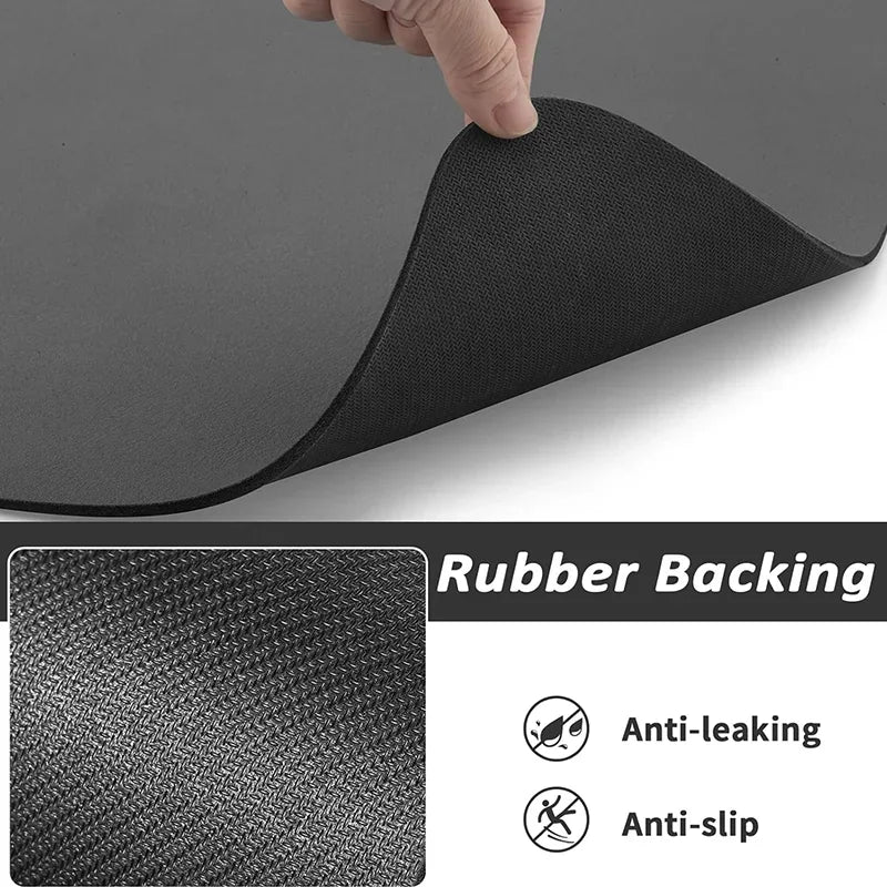 Pet Feeding Mat, Absorbent Quick Dry for Messy Drinkers