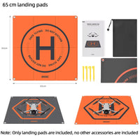 Drone Foldable Landing Pads