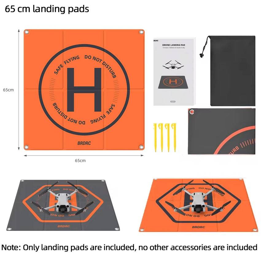 Drone Foldable Landing Pads