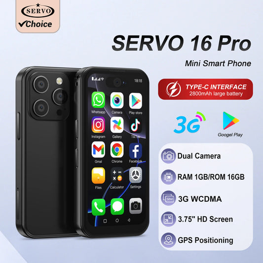SERVO 16PRO Mini Smartphone
