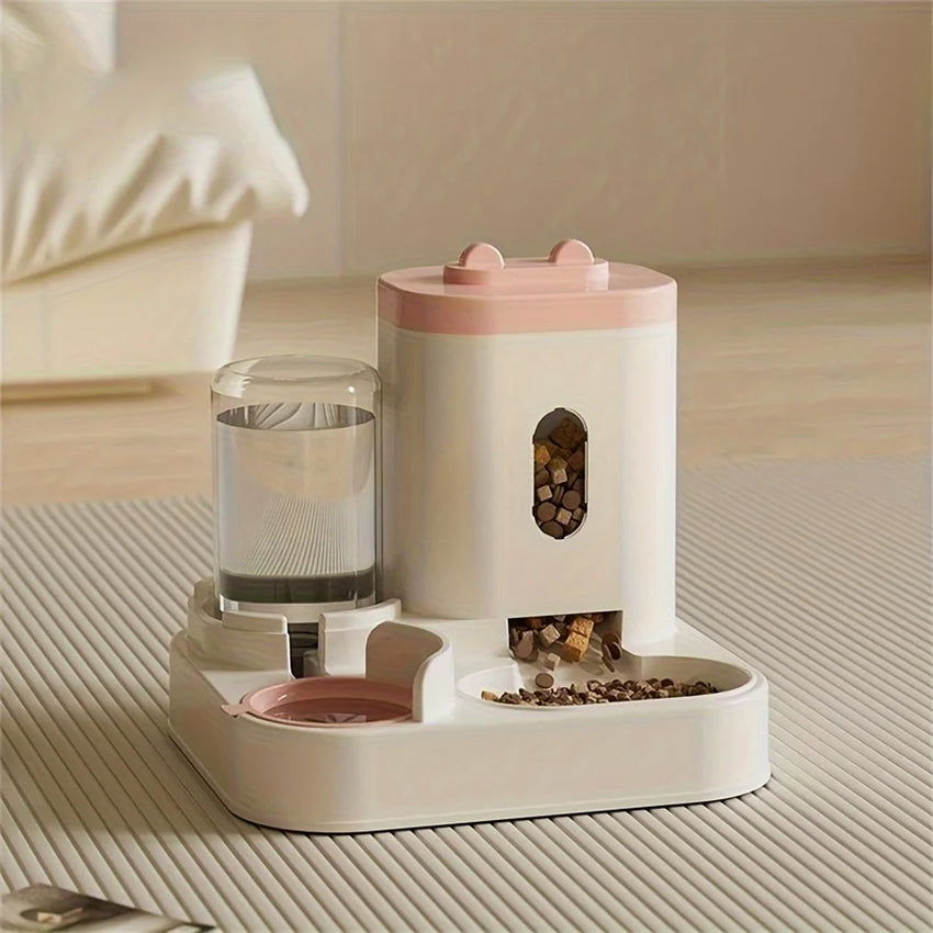 Pet Feeder and Water Dispenser for Dogs and Cats