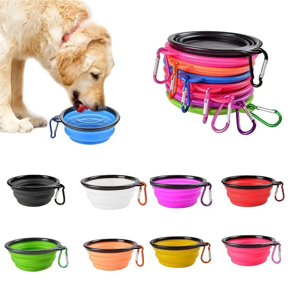 portable Dog And Cat Feeding/Water Bowl