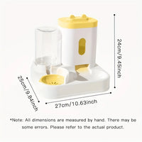 Pet Feeder and Water Dispenser for Dogs and Cats