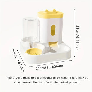 Pet Feeder and Water Dispenser for Dogs and Cats