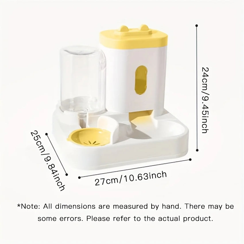 Pet Feeder and Water Dispenser for Dogs and Cats