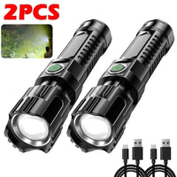 High Strong Power Led Flashlights 2000LM Tactical Torch