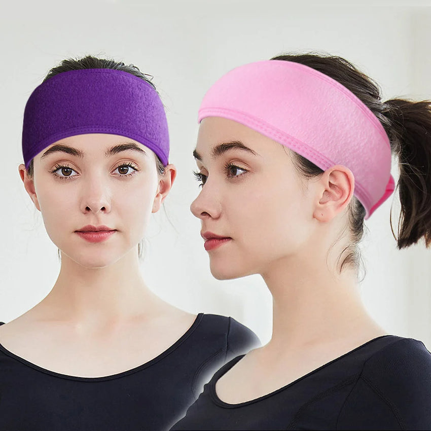 Women Adjustable Facial Headband For Bath And Makeup