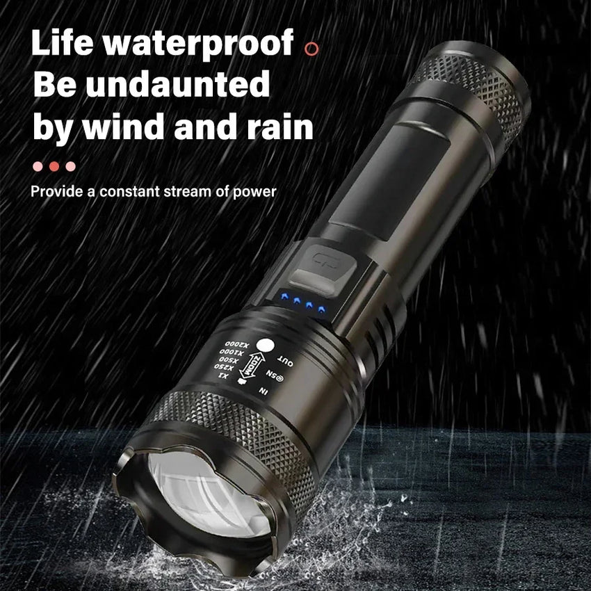 High Strong Power Led Flashlights 2000LM Tactical Torch